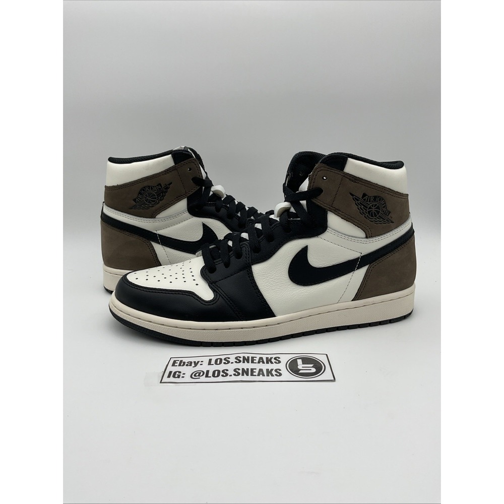 Size 10 - Jordan 1 Retro OG High Dark‎ Mocha (555088-105)